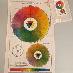 Viskestykke vintage farvehjul