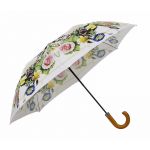 Paraply med motiv af blomster small 1