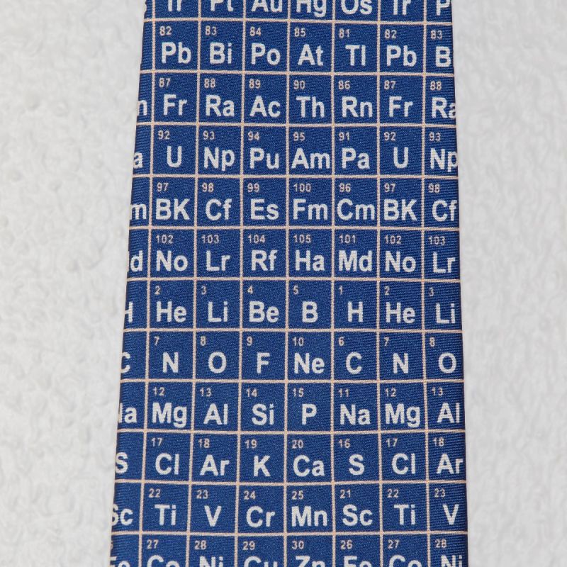 Slips det periodiske system, blå  1