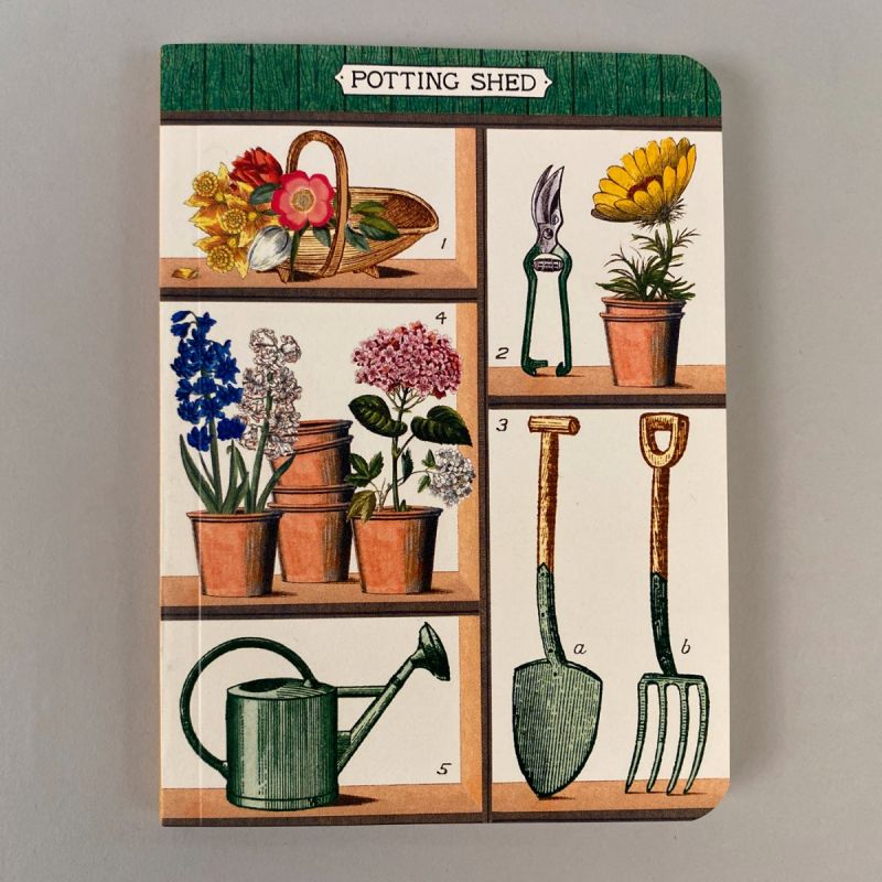 Notesbog med motiver fra haven, 3 stk. 3