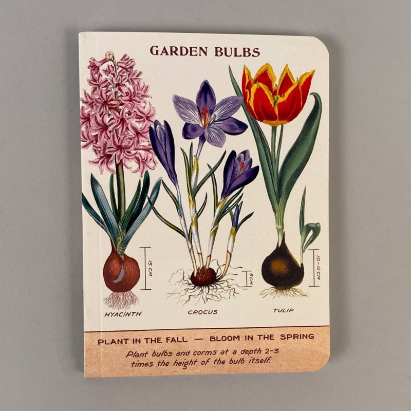 Notesbog med motiver fra haven, 3 stk. 4