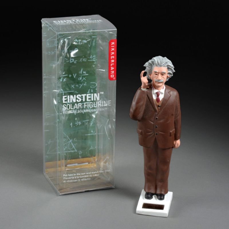 Solcellefigur Einstein 1