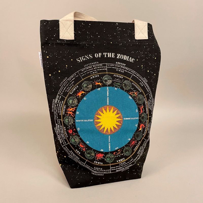 Indkøbsnet med motiv af dyrekredsen (zodiac) 1