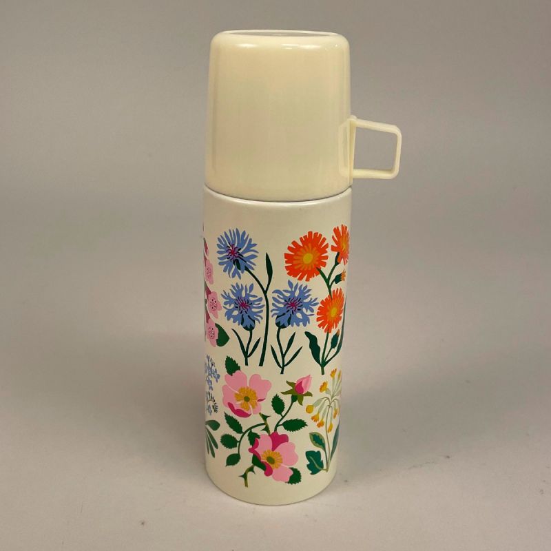 Termoflaske med vilde blomster 1