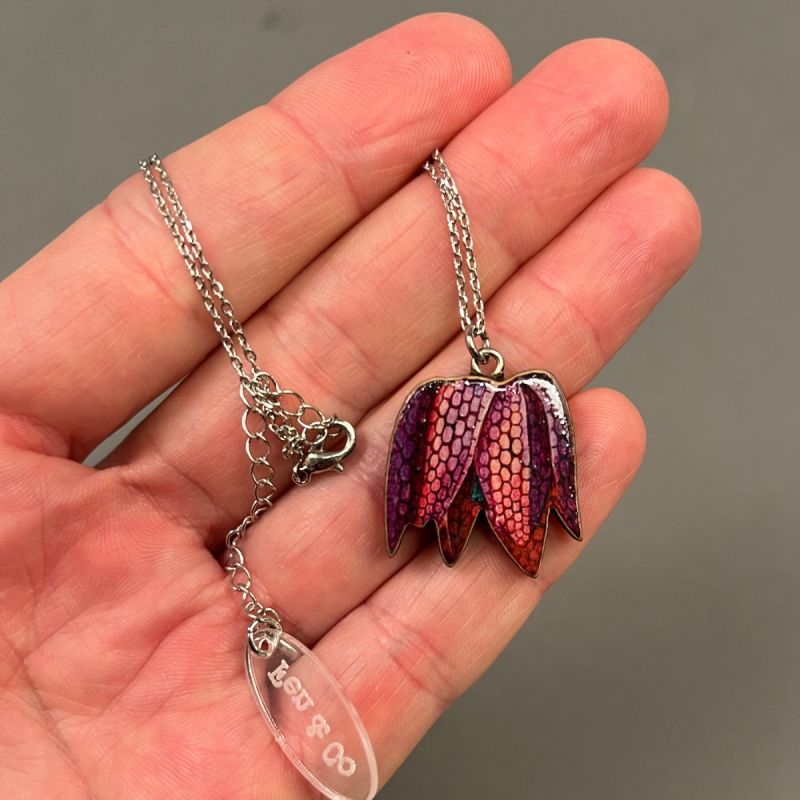 Halskæde med vedhæng, vibeæg  1