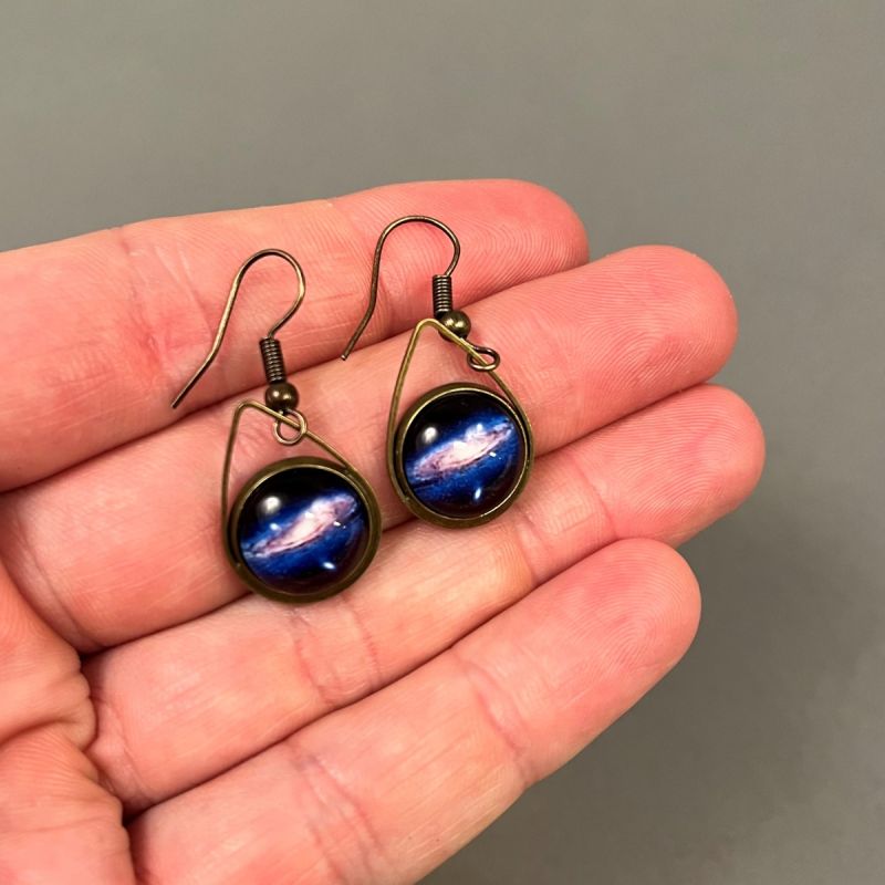 Ørehængere, Mælkevejen, messing 1