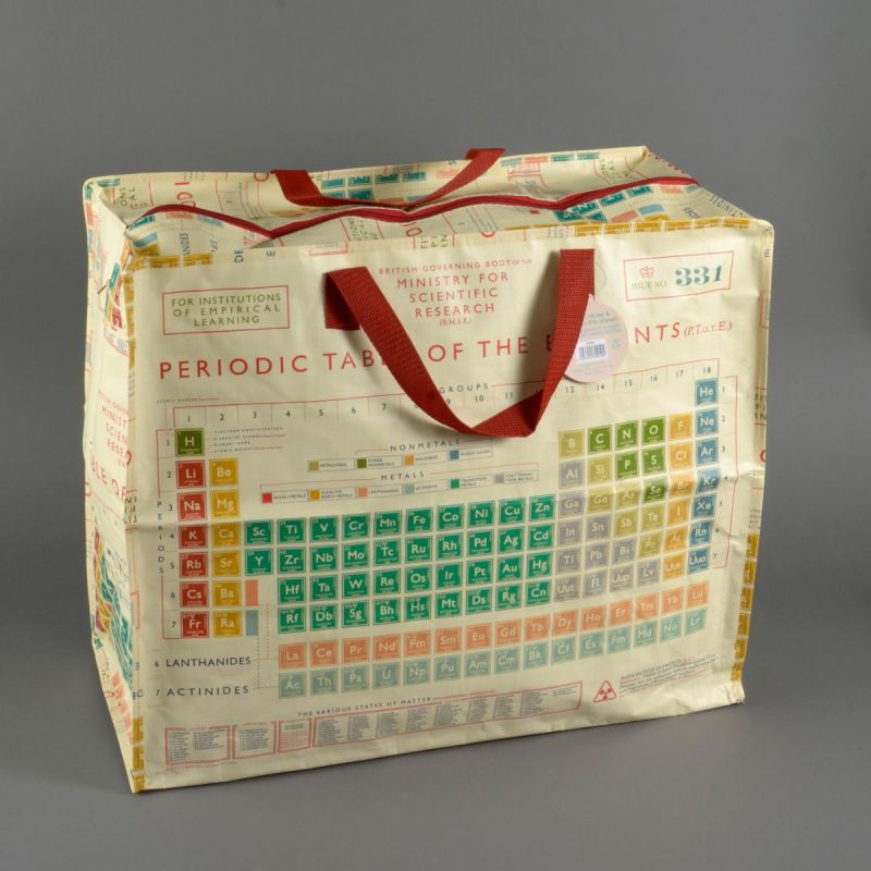 Opbevaringstaske det periodiske system stor 78L. 1