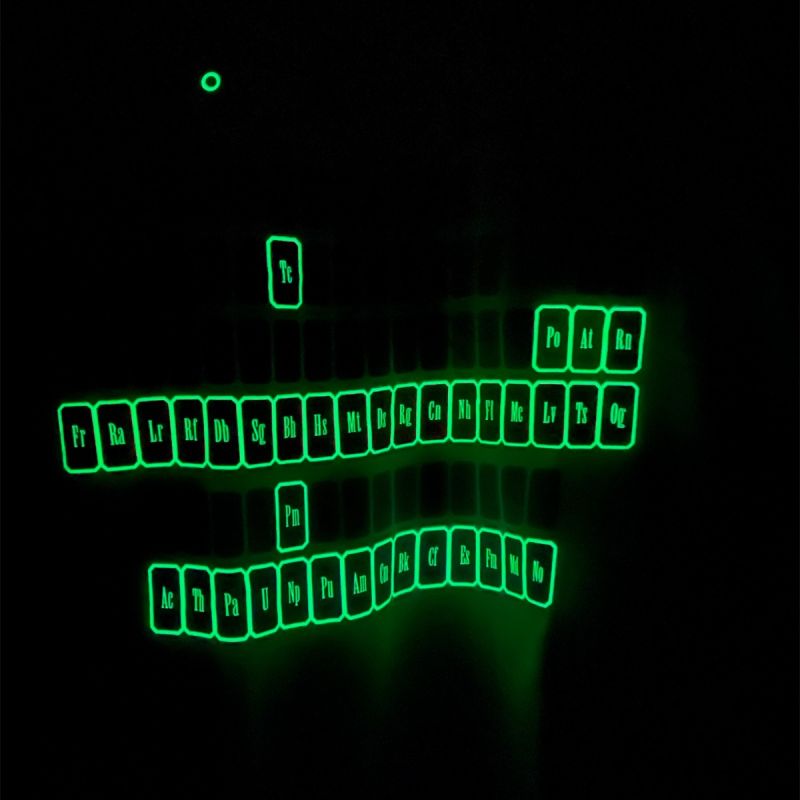 T-shirt Periodisk System Hvid 2