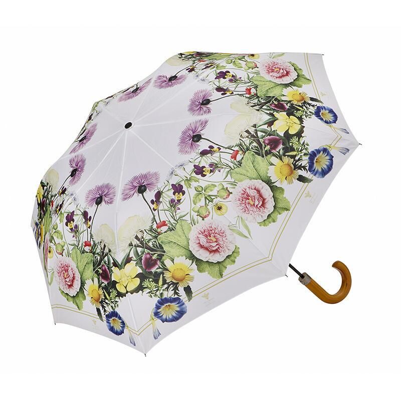 Paraply med motiv af blomster 2