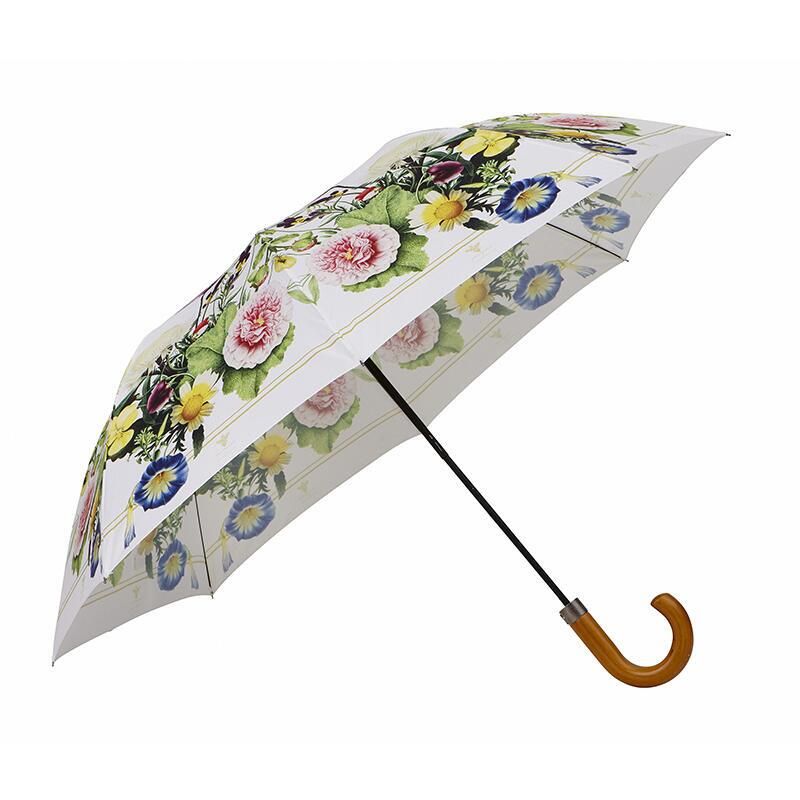 Paraply med motiv af blomster 1