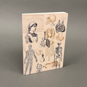 Notesbog med motiv fra sygeplejen