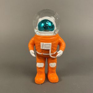 Marstronaut-glimmerkugle, lille, front