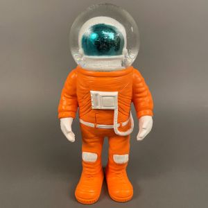 Marstronaut-glimmerkugle, stor, front