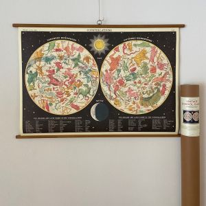 Rullekort, vintage, stjernebilleder