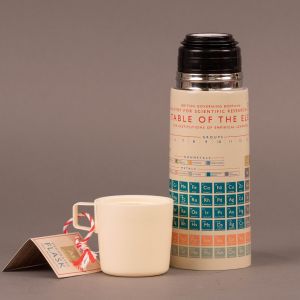 Termoflaske med det periodiske system