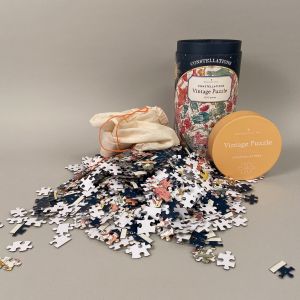 Puslespil, vintage, stjernebilleder