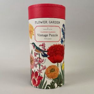 puslespil,-vintage,-blomsterhaven