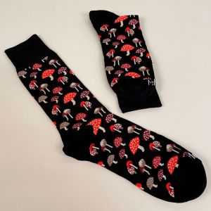 Strømper med svampe størrelse 42-46