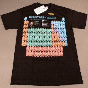 T-shirt Periodisk System Sort