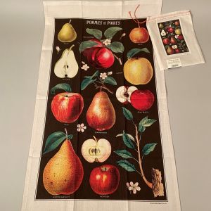 Viskestykke æbler og pærer