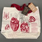 Indkøbsnet med motiv af menneskehjerte small 1