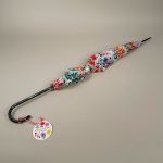 Paraply med motiv af vilde blomster small 1