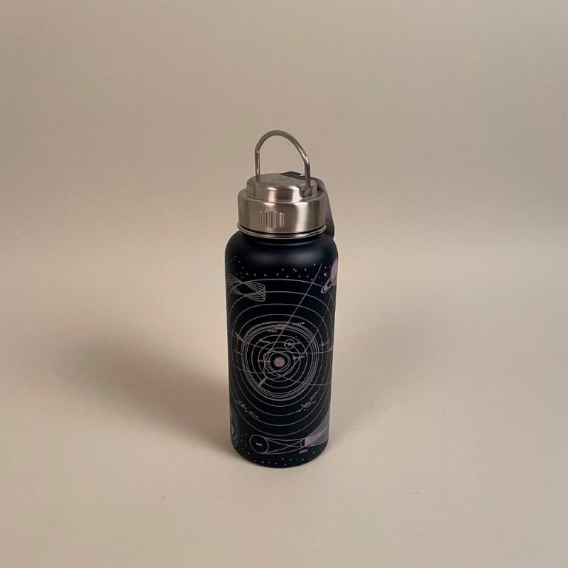 Termobeholder, hot & cold med motiv af den sydlige og nordlige stjernehimmel 2