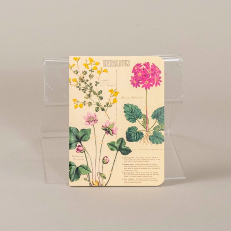 Notesbog med blomster og planter, sæt a 3 stk. 2