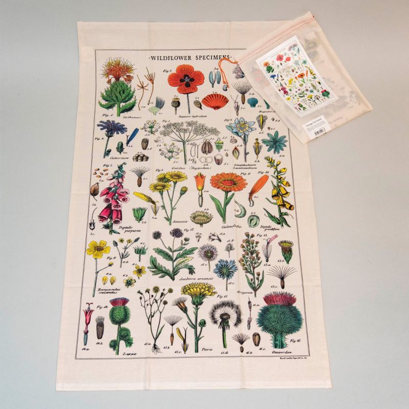 Viskestykke vilde blomster 1
