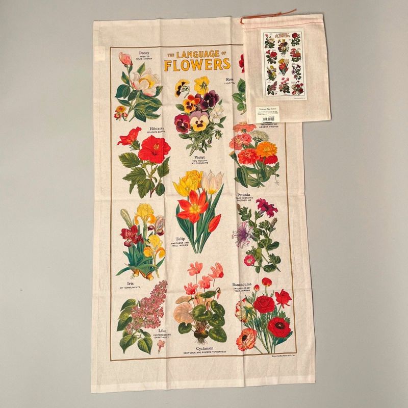 Viskestykke havens blomster 1