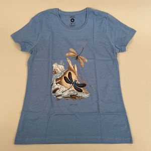 T-shirt med motiv af guldsmed 